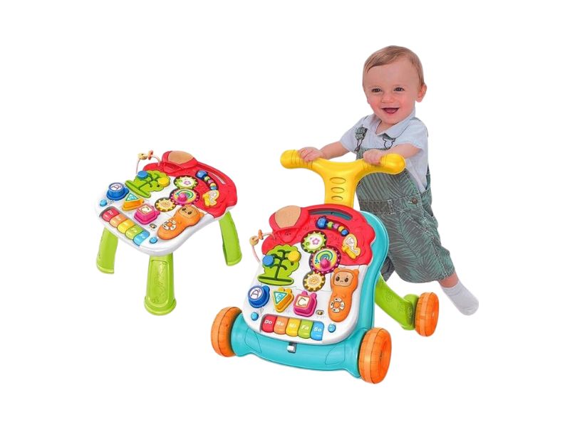 Andador Bebê Didático Vira Mesinha - Baby Style