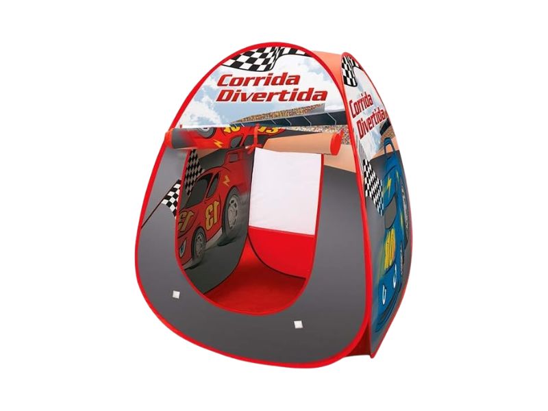 Barraca Infantil Dobrável Corrida Divertida - DM Toys