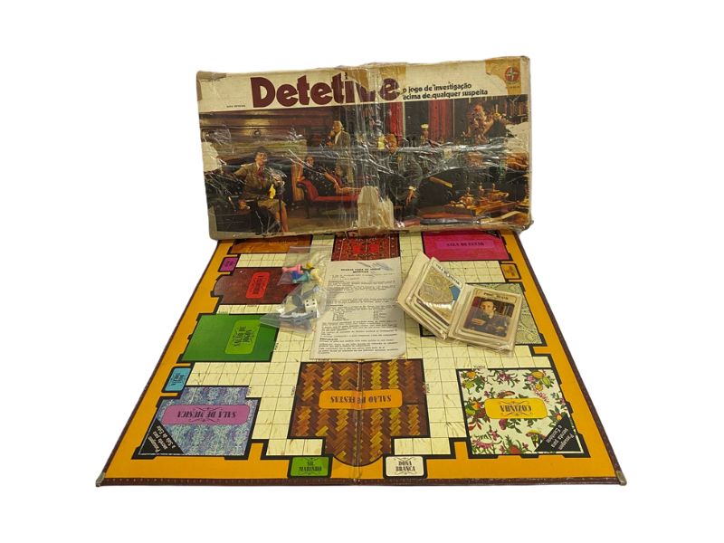 Jogo Detetive  dos anos 80