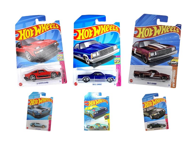 Hot Wheels dos anos 80