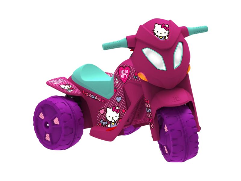 Moto Elétrica Infantil Hello Kitty 6 V - Bandeirante