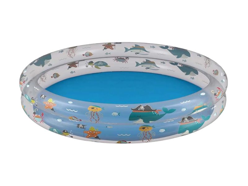 Piscina Inflável Redonda Estampada 180 Litros - Mor