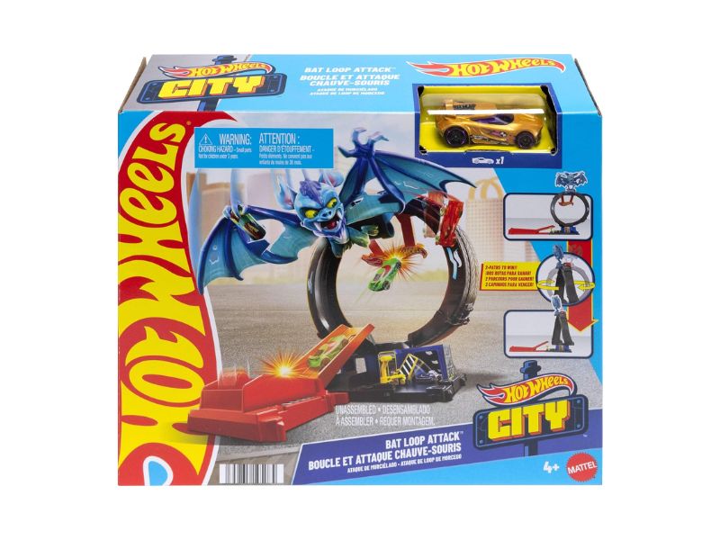 Pista Hot Wheels City Ataque do Morcego