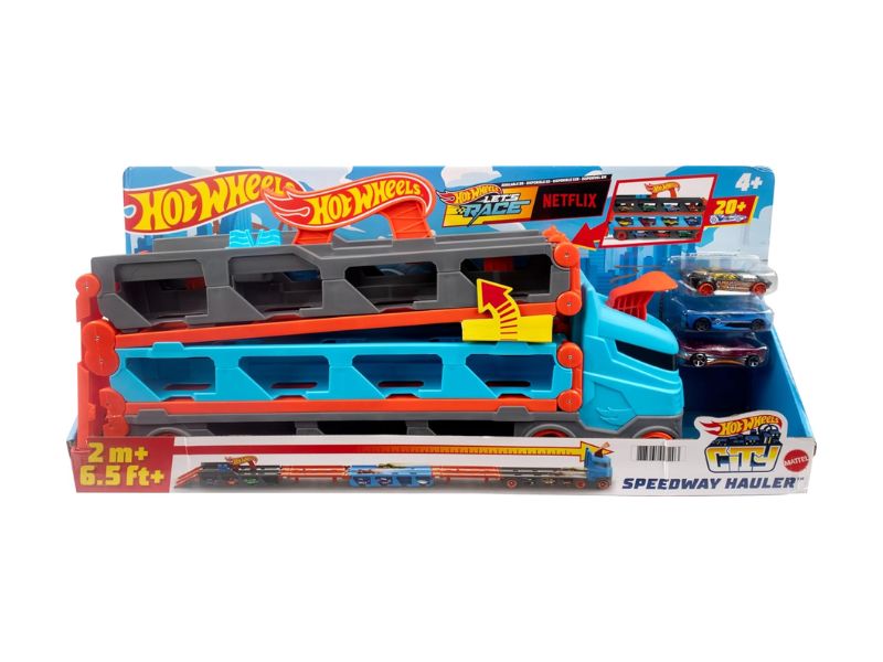 Hot Wheels City – Guincho com Pista de Carrinho