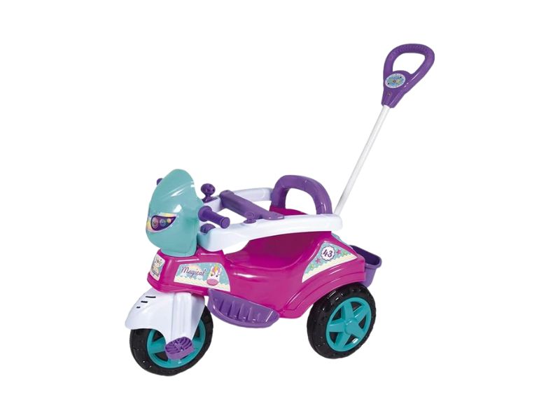 Triciclo Baby City Rosa - Maral